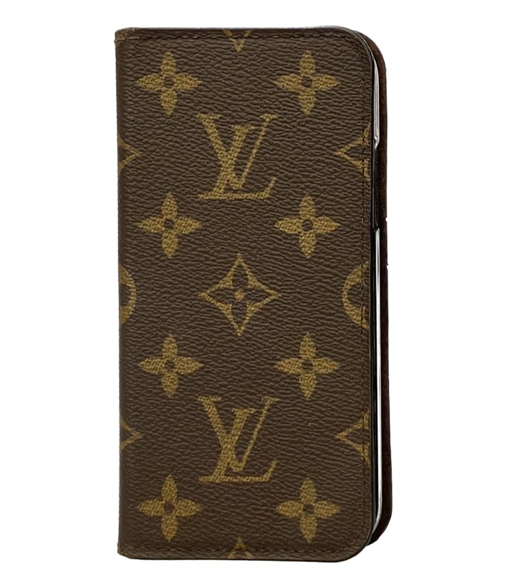 LOUIS VUITTON iphoneケース X XS モノグラム フォリオ M63433 レディース メンズ ルイ・ヴィトン