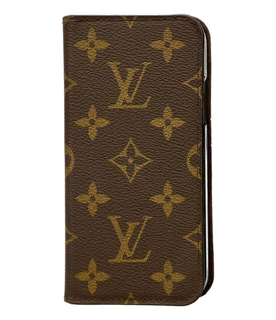 LOUIS VUITTON iphoneケース X XS モノグラム フォリオ M63433 レディース メンズ ルイ・ヴィトン