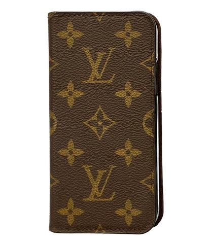 LOUIS VUITTON iphoneケース X XS モノグラム フォリオ M63433 レディース メンズ ルイ・ヴィトン