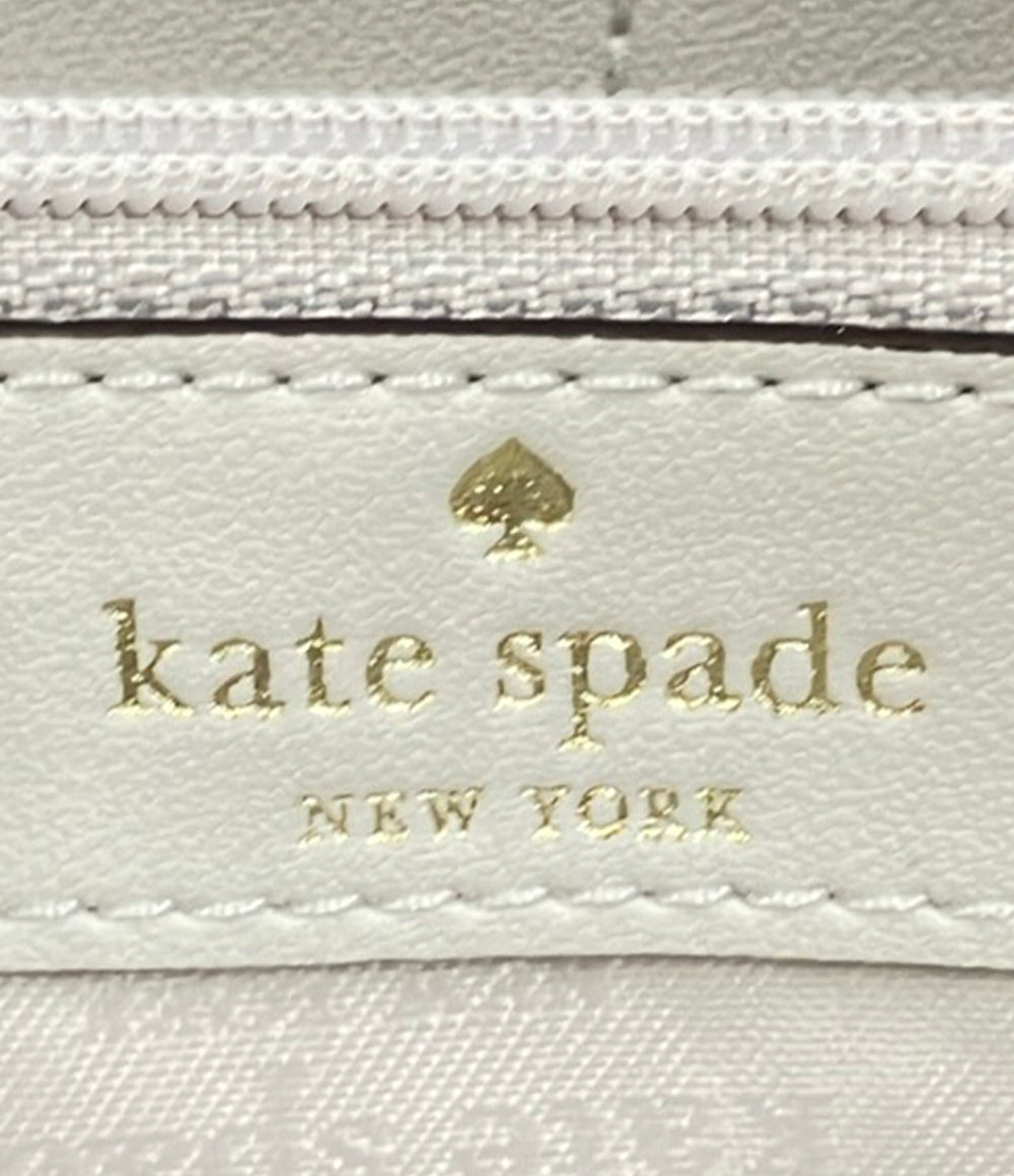 美品 Kate Spade ラウンドファスナー長財布 レディース ケイトスペード