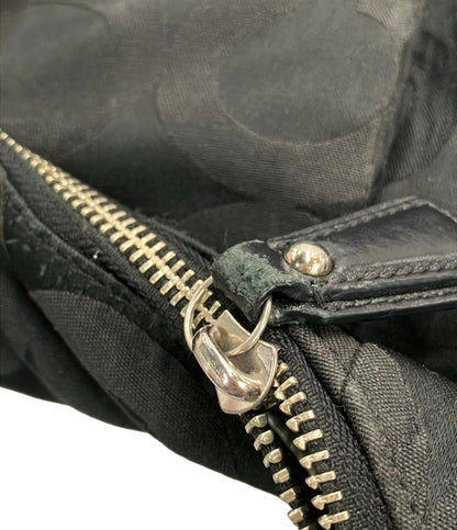 COACH ショルダーバッグ 2WAY 肩掛け 斜め掛け キャンバス オプアート 16784 レディース コーチ