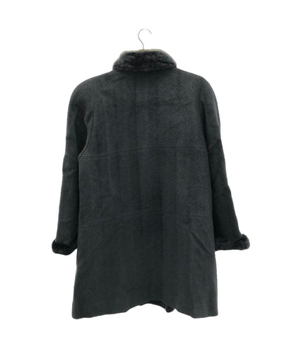 ALPACA リアルファーコート レディース SIZE M〜L アルパカ