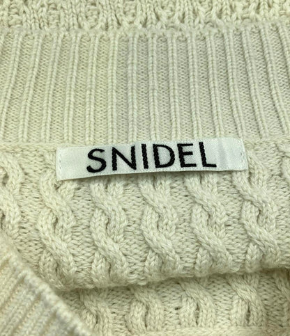 美品 スナイデル オーバーサイズニットベスト レディース SIZE ONE (M) snidel