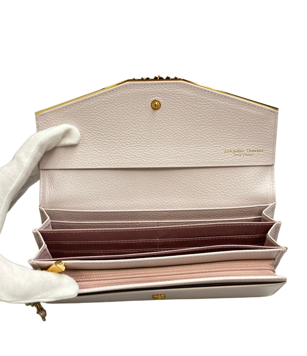 美品 Samantha Thavasa Petit Choice 長財布 レディース サマンサタバサプチチョイス