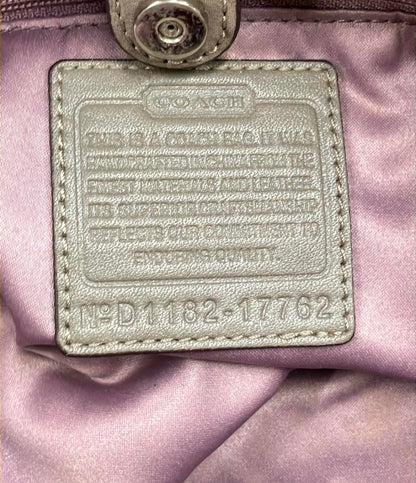 COACH 2way ショルダーバッグ 肩掛け 斜め掛け 巾着 17762 レディース コーチ