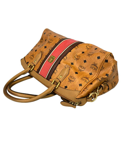 MCM ハンドバッグ ミニボストン ロゴ レディース エムシーエム