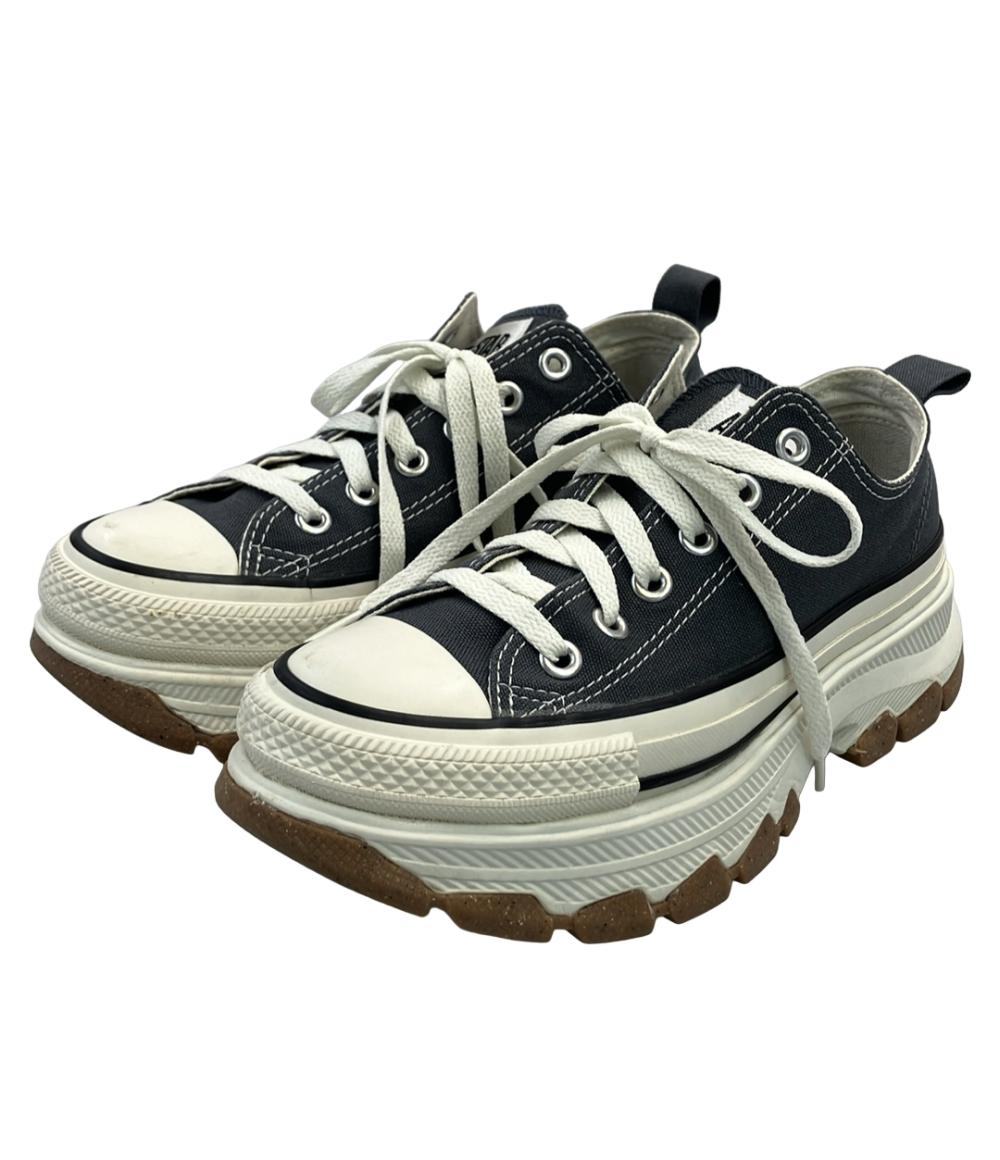 CONVERSE ローカット厚底スニーカー オールスター トレックウエーブOX 1SE008 レディース SIZE 24.5 (L) コンバース