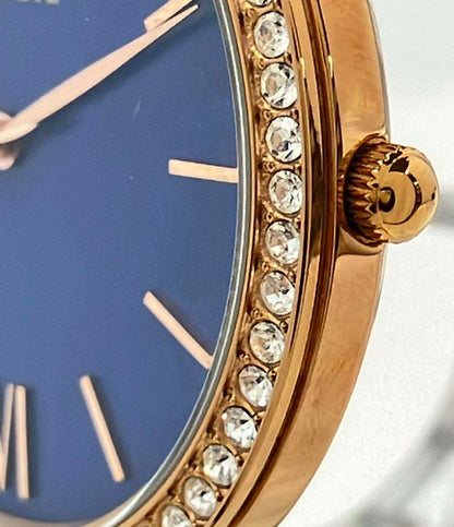 フォッシル 腕時計 クオーツ ネイビー ES4640 レディース FOSSIL