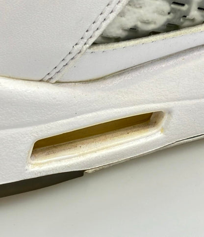 NIKE ハイカットスニーカー × Supreme AIR JORDAN 5 RETRO 824371-101 メンズ SIZE 28.0 (XL) ナイキ