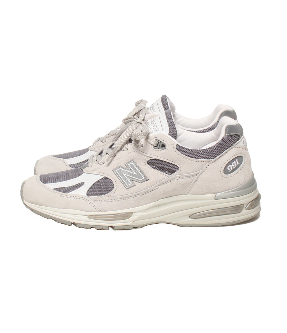 美品 NEW BALANCE ローカットスニーカー U991LG2 メンズ SIZE USA 8 1/2 ニューバランス