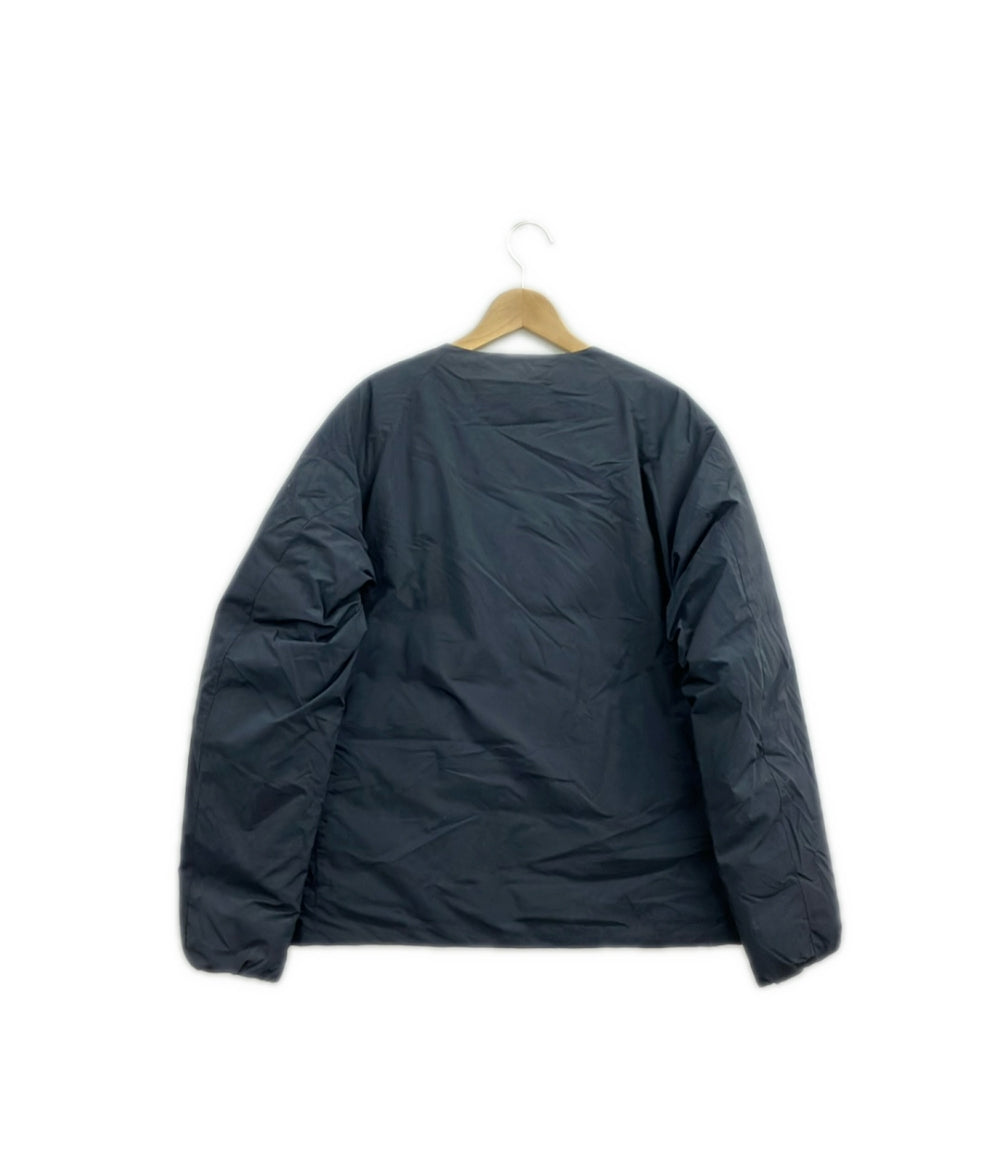 THE NORTH FACE PURPLE LABEL ワンポイントノーカラーナイロンダウン