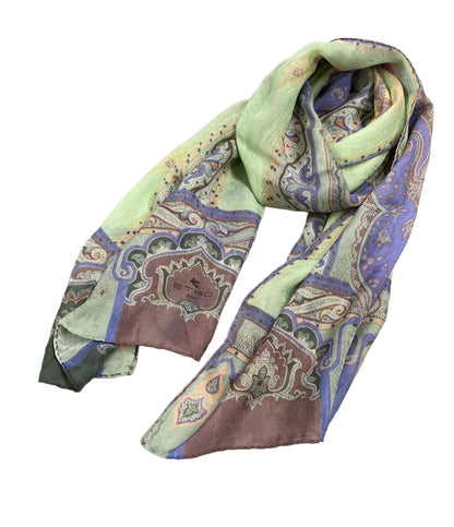 美品 ETRO ストール シルク100% レディース エトロ