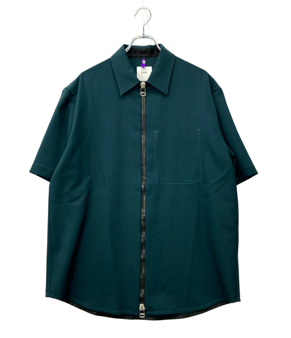 COMME des GARCONS HOMME 半袖シャツ ロゴ刺繍ブロードシャツ 23SS HK