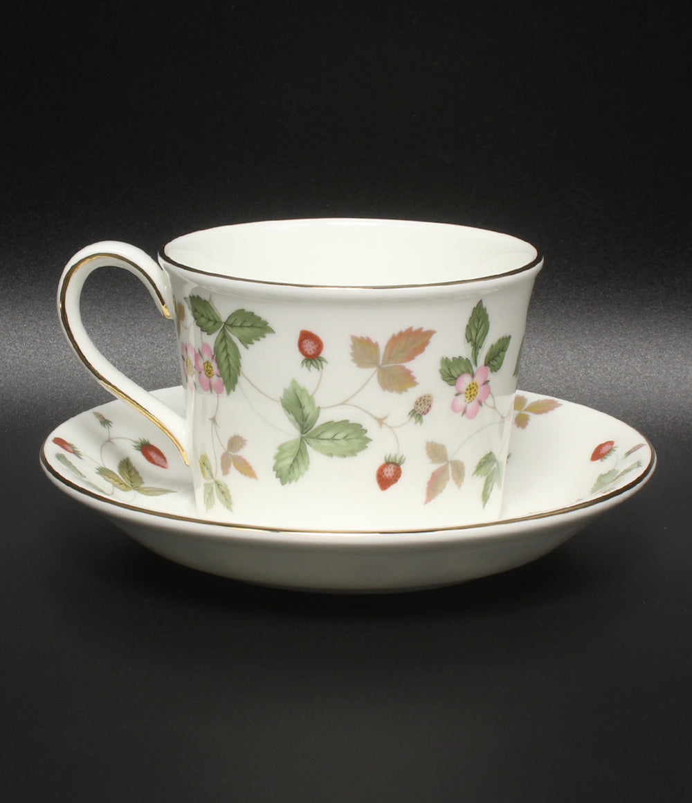 美品 WEDGWOOD カップ＆ソーサー ワイルドストロベリー ウエッジウッド