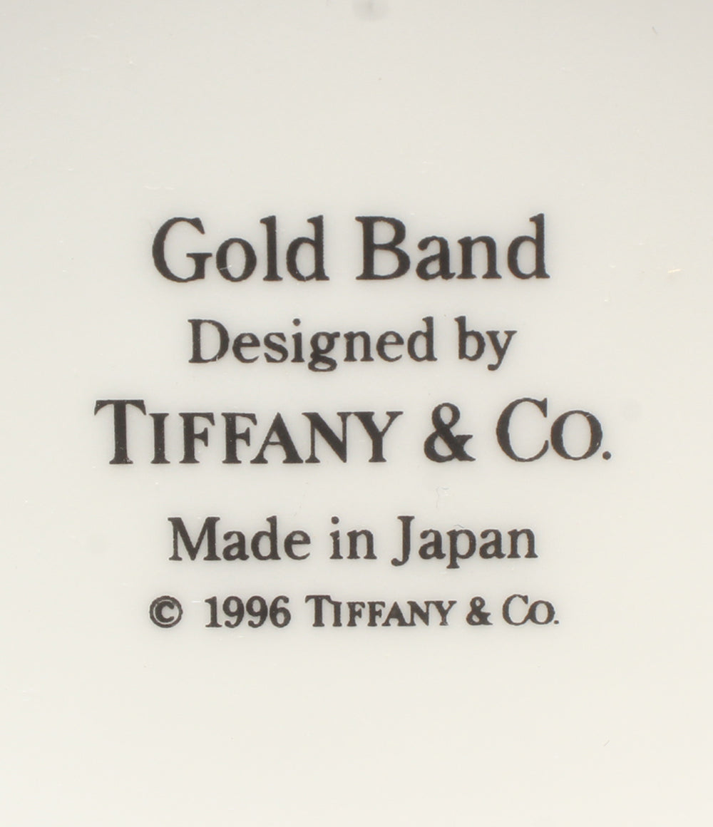美品 Tiffany & Co. マグカップ 2点セット ペア ゴールドバンド ティファニー