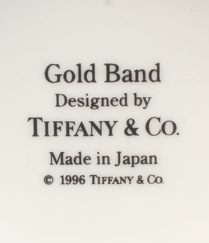 美品 Tiffany & Co. マグカップ 2点セット ペア ゴールドバンド ティファニー