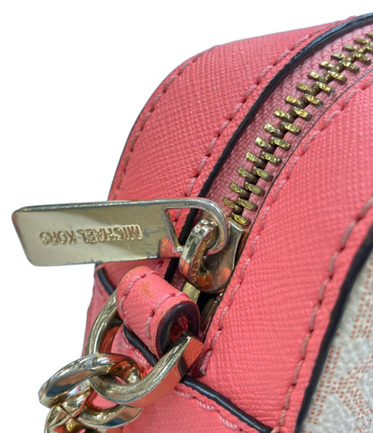 美品 MICHAEL KORS ショルダーバッグ 斜め掛け ロゴ 35F8GTTC3B レディース マイケルコース