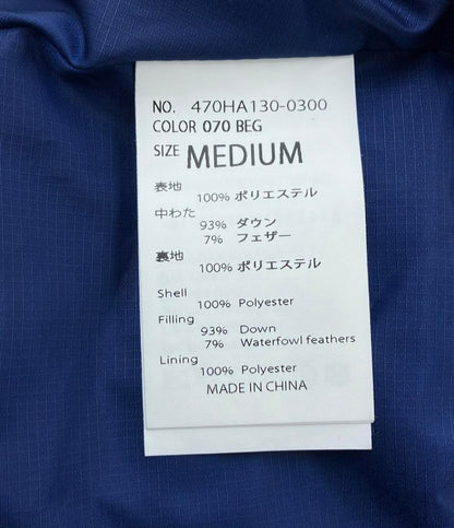 nagonstans ダウンベスト 470HA130-0300 レディース SIZE M ナゴンスタンス