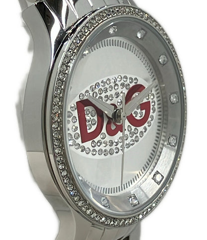 美品 D&G 腕時計 プライムタイム クオーツ DW0144 レディース メンズ ディーアンドジー