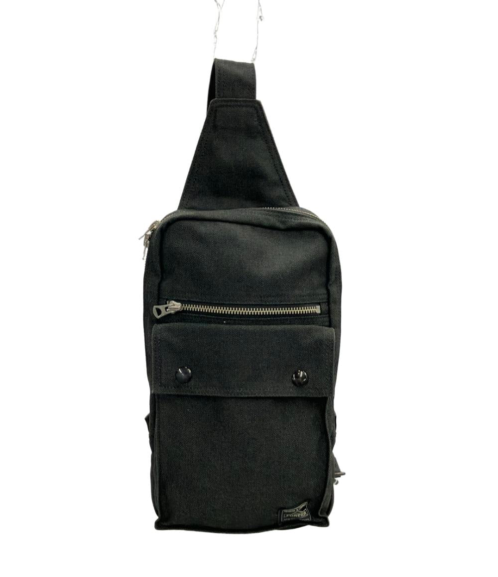 ポーター ボディバッグ スリングショルダーバッグ キャンバス スモーキー メンズ PORTER