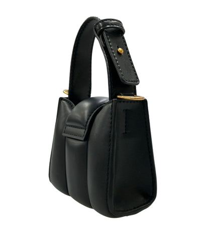 美品 CHARLES&KEITH 2way ハンドバッグ ショルダーバッグ 斜め掛け チェーン ミニバッグ レディース チャールズ＆キース