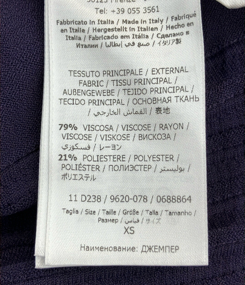美品 Salvatore Ferragamo 長袖ニット レディース SIZE XS サルヴァトーレフェラガモ