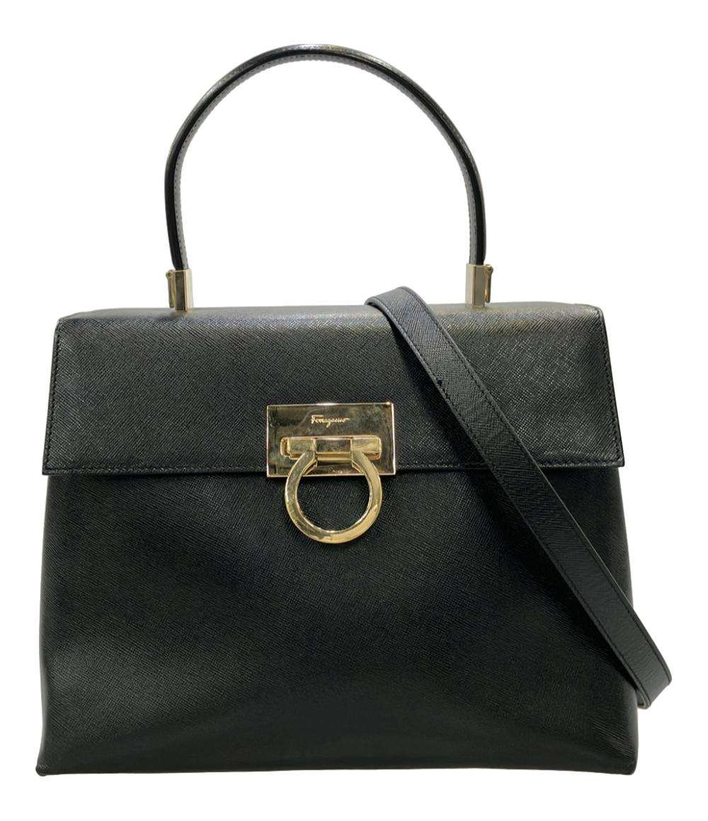 サルヴァトーレフェラガモ 2WAY ハンドバッグ ショルダーバッグ 肩掛け ガンチーニ レディース Salvatore Ferragamo