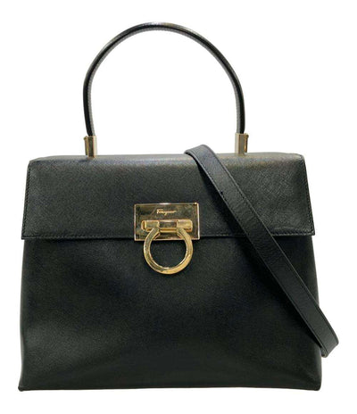 サルヴァトーレフェラガモ 2WAY ハンドバッグ ショルダーバッグ 肩掛け ガンチーニ レディース Salvatore Ferragamo