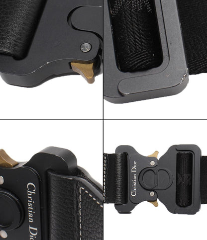 Dior STUSSY ボディバッグ ショルダーバッグ 蜂 サドルバッグ メンズ ディオール ステューシー