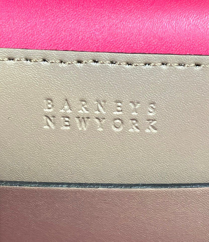 美品 BARNEYS NEW YORK 2way ハンドバッグ ショルダーバッグ 斜め掛け レディース バーニーズ ニューヨーク