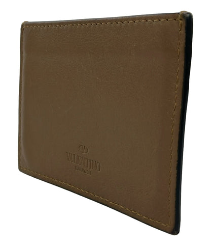 VALENTINO カードケース ロックスタッズ レザー メンズ ヴァレンティノ