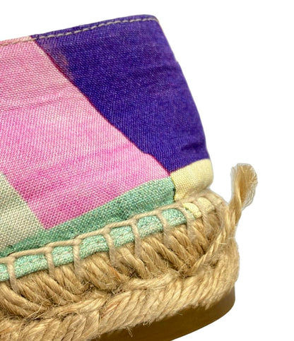 シャネル エスパドリーユ スリッポン フラットシューズ レディース SIZE 37 (L) CHANEL