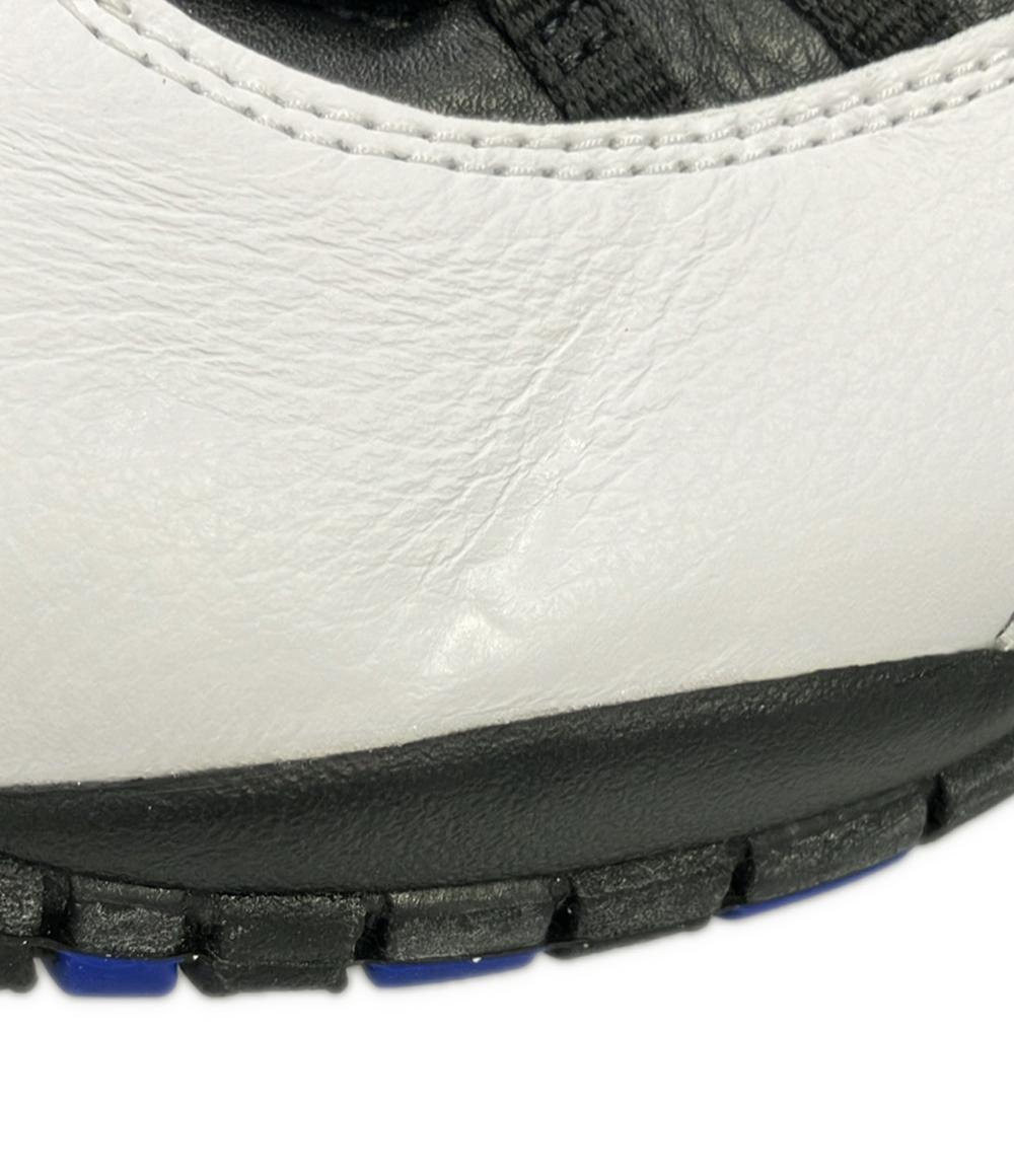 美品 NIKE ミドルカットスニーカー エア ジョーダン 10 レトロ 310805-108 メンズ SIZE 27.0 ナイキ