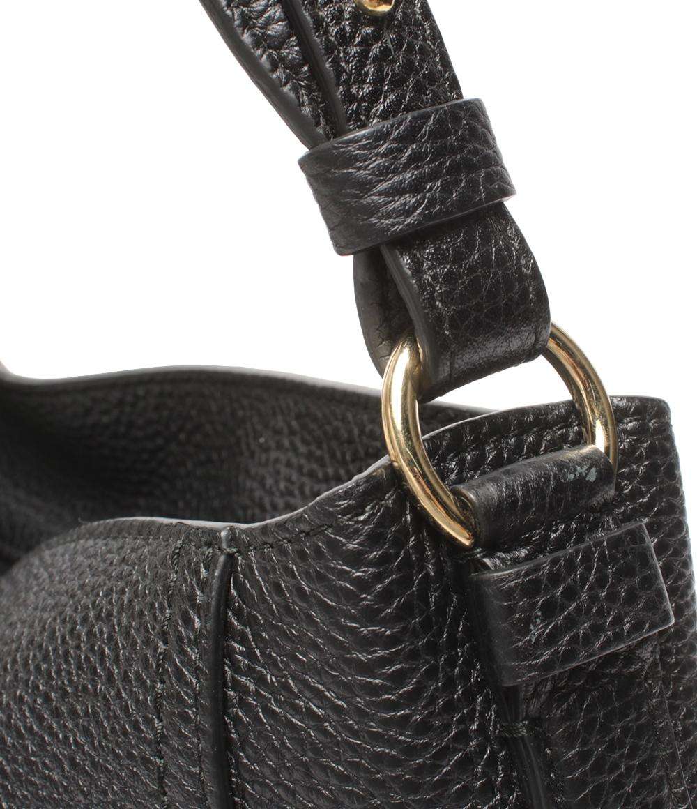 美品 Salvatore Ferragamo 2way ハンドバッグ ショルダーバッグ 斜め掛け 肩掛け ガンチーニ アリーホーボーバッグ GG-21F865 レディース