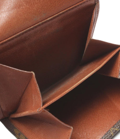 ルイ・ヴィトン Wホック 二つ折り財布 ポルトモネ ビエ カルトクレディ モノグラム M61660 レディース LOUIS VUITTON