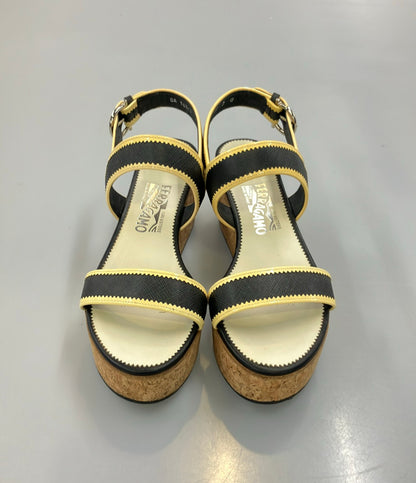 Salvatore Ferragamo ウェッジソールサンダル レディース SIZE 7 (24.5cm) サルヴァトーレフェラガモ