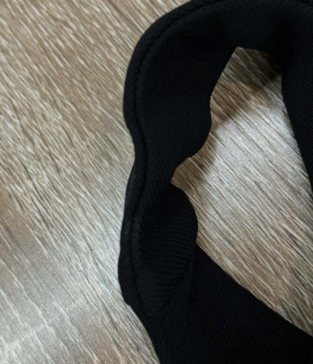 Rochas マキシドレス ロング スリム ノースリーブ フリル付き ROWW50215C RW レディース SIZE 44 (L) ロシャス