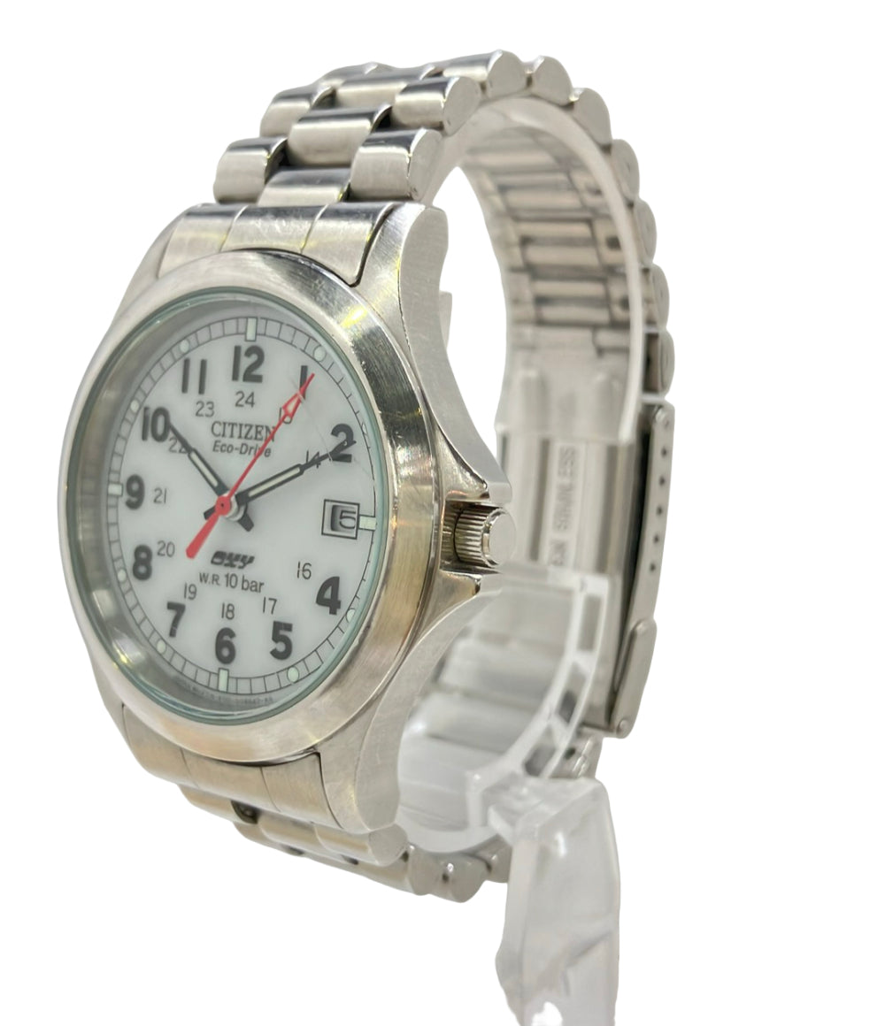 CITIZEN 腕時計 OXYエコドライブ ソーラー E110-S92685 メンズ シチズン