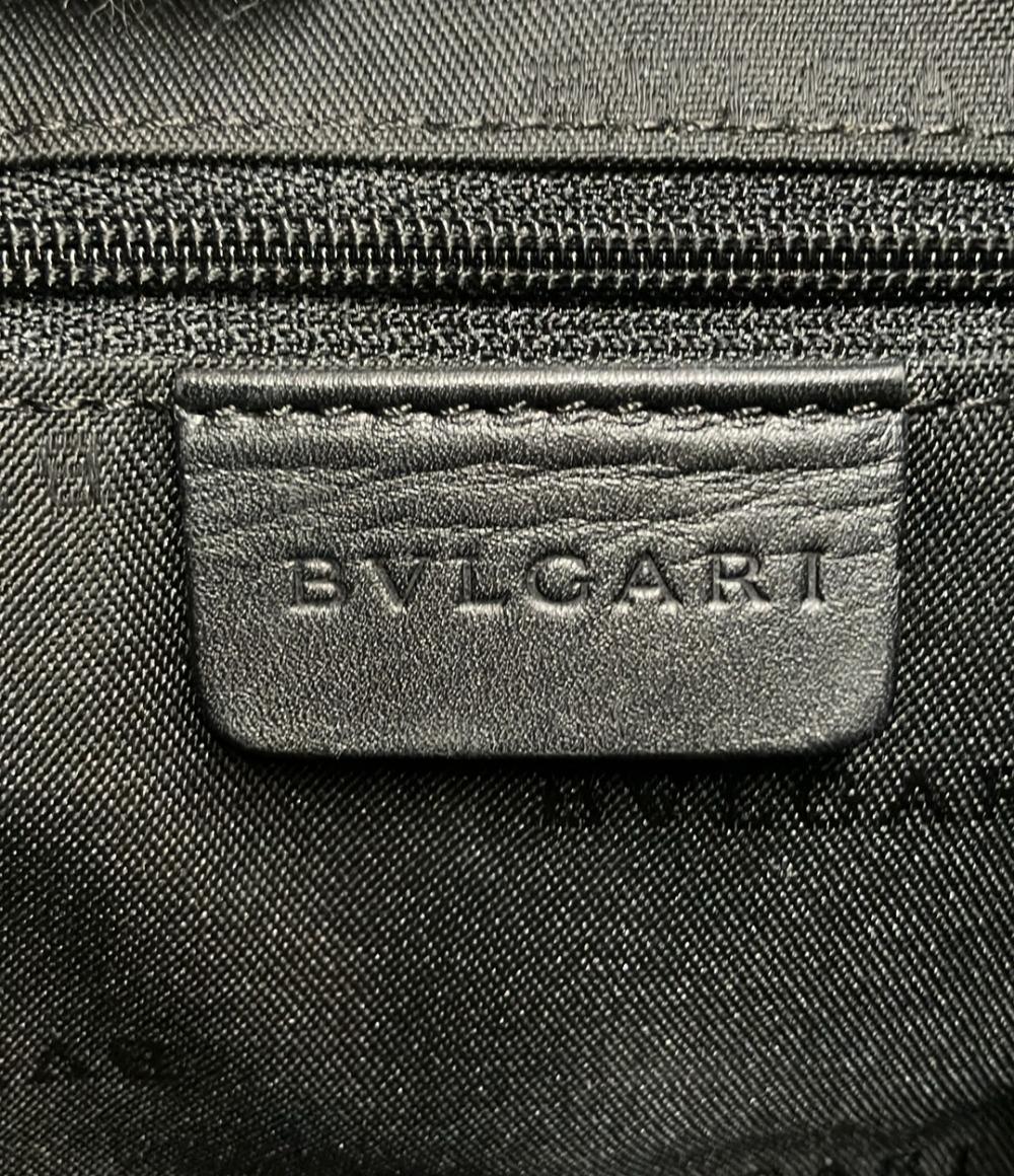 BVLGARI ワンショルダーバッグ 肩掛け ロゴマニア柄 アスコット