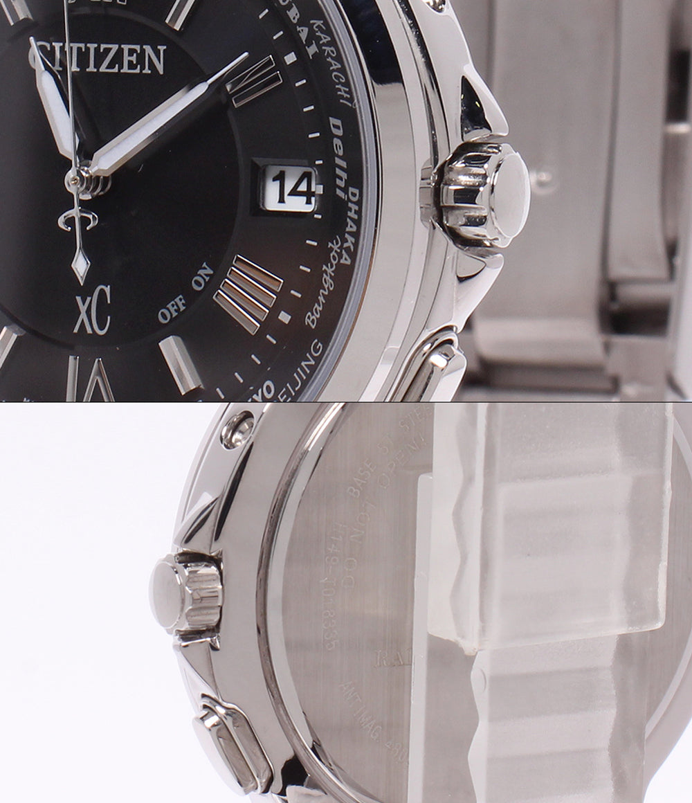 CITIZEN 腕時計 クロスシー xC ソーラー電波 ブラック H149-T018335 メンズ シチズン