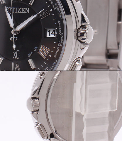 CITIZEN 腕時計 クロスシー xC ソーラー電波 ブラック H149-T018335 メンズ シチズン