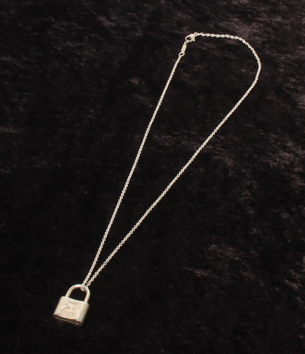 Tiffany & Co. ネックレス SV925 1837 パドロック レディース ティファニー