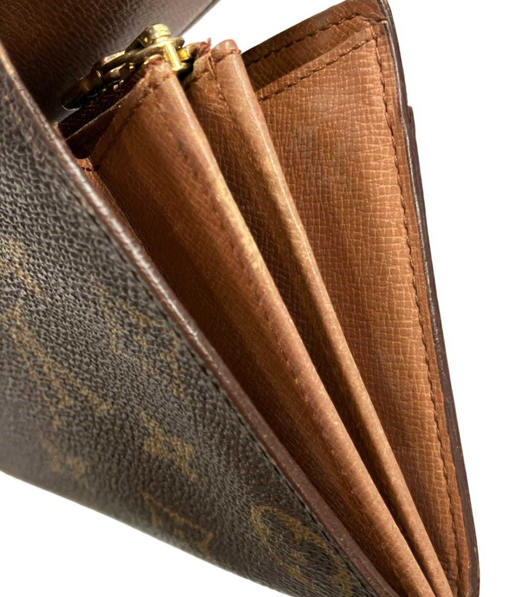 LOUIS VUITTON 長財布 ポシェット ポルト モネ クレディ モノグラム