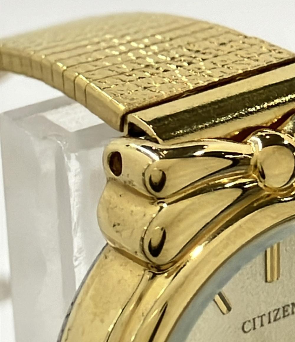 シチズン ③-32  602 CITIZEN　腕時計 クオーツ ゴールド 5931-F90885 レディース