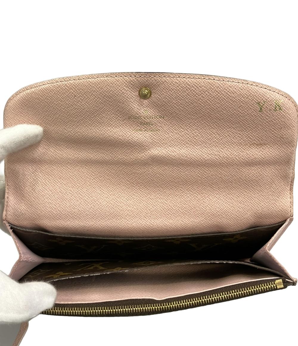 ★美品★ルイヴィトン　長財布　モノグラム　ポルトトフォイユ　エミリー　レディース LOUIS VUITTON（ルイ・ヴィトン） 長財布 モノグラム ポルトフォイユ