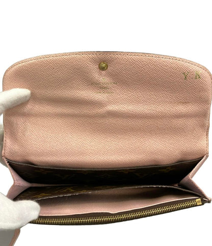 訳あり LOUIS VUITTON 長財布 ポルトフォイユ エミリー モノグラム M41943 レディース ルイ・ヴィトン