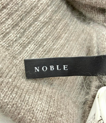 ノーブル アンゴラナイロンハイネックニットセーター レディース NOBLE