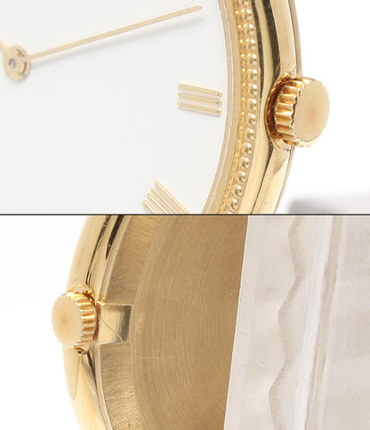 PIAGET 腕時計 K18 手巻き ホワイト 90231 メンズ レディース ピアジェ