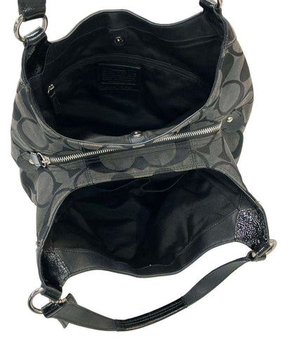 コーチ ショルダーバッグ 肩掛け キャンバス レザー シグネチャー F19251 レディース COACH