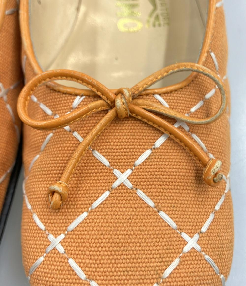 サルヴァトーレフェラガモ パンプス リボン レディース SIZE 4 1/2 (XS) Salvatore Ferragamo